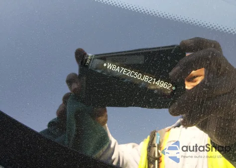 2018 BMW 740I from USA, damaged, VIN WBA7E2C50JB214962